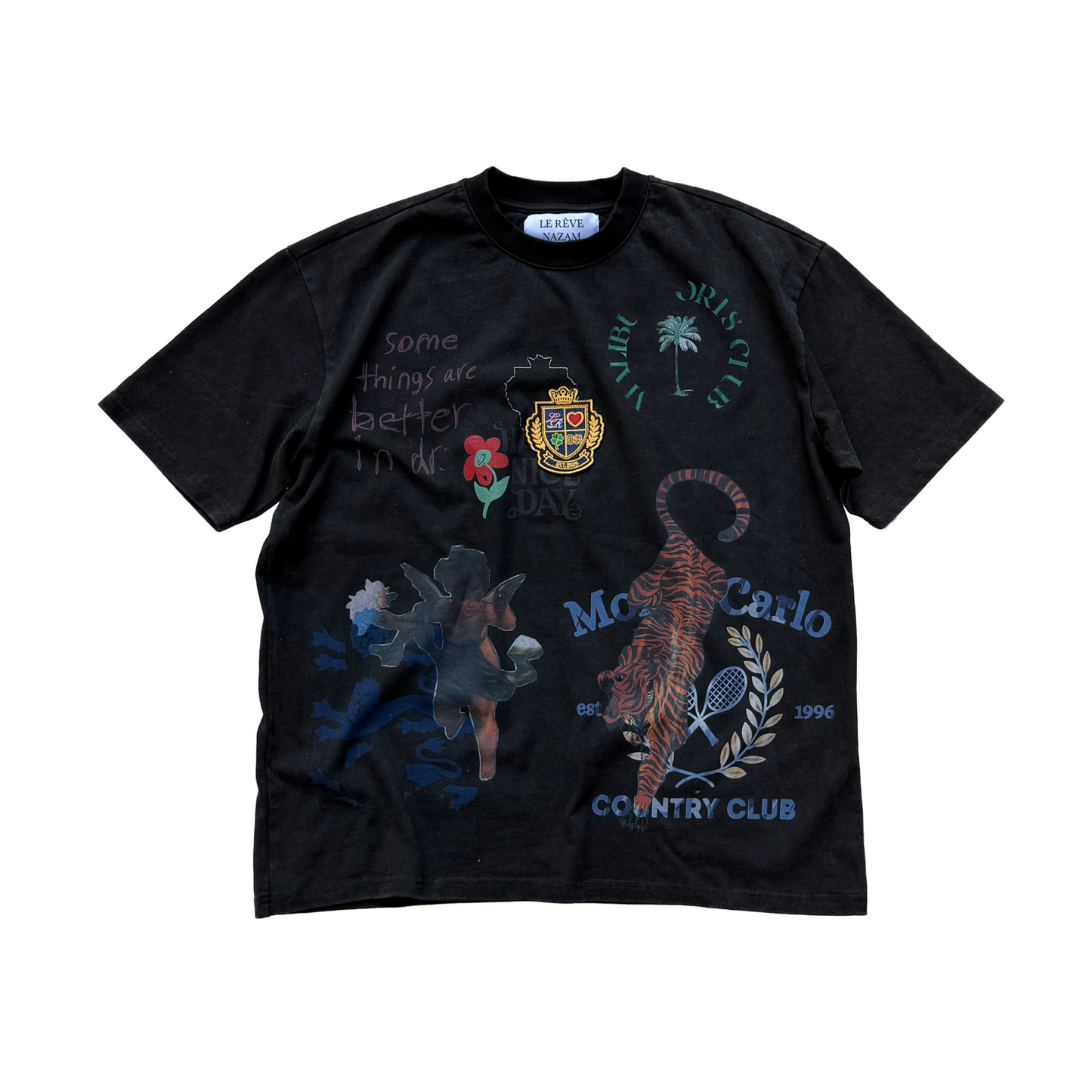Black Vintage Artist tee