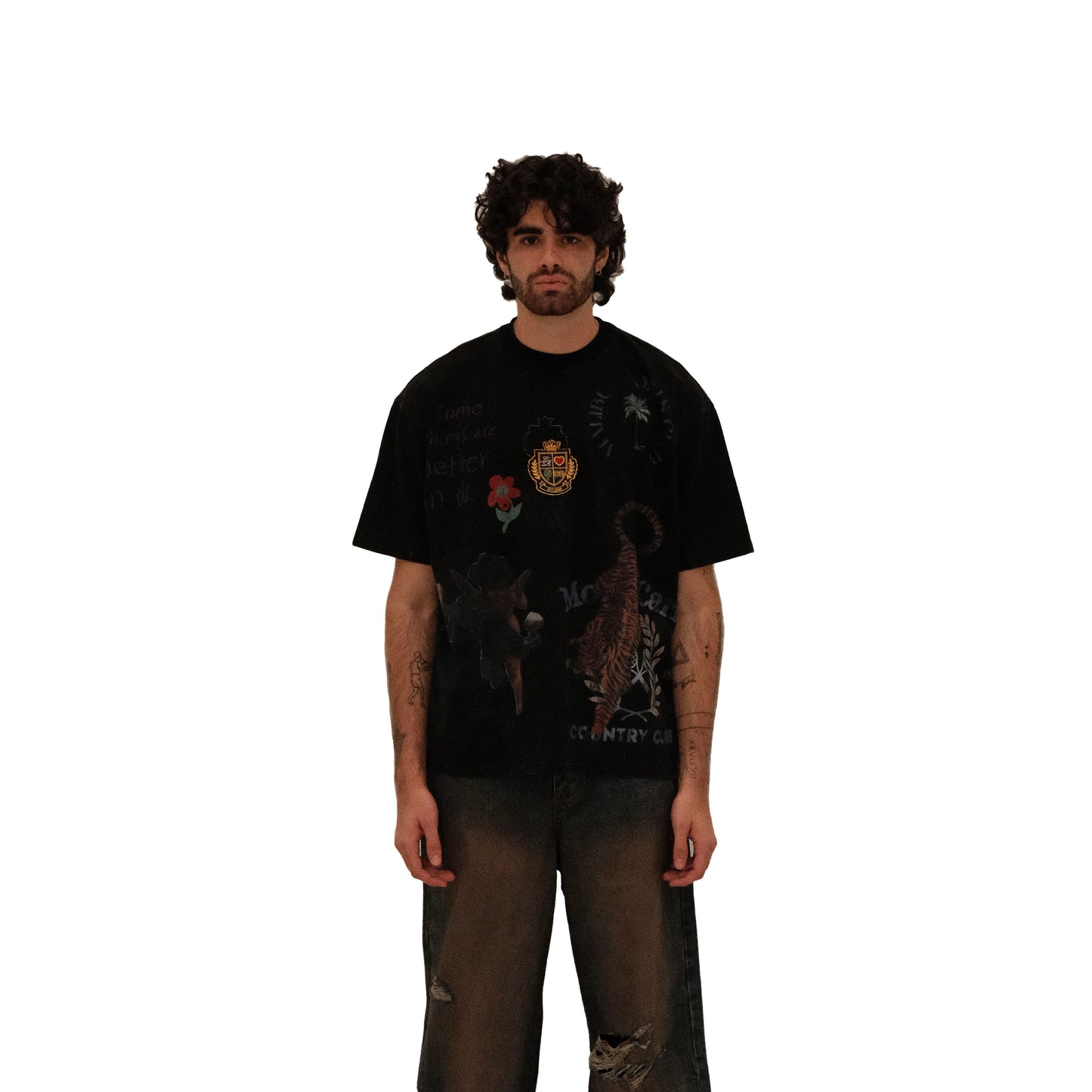 Black Vintage Artist tee