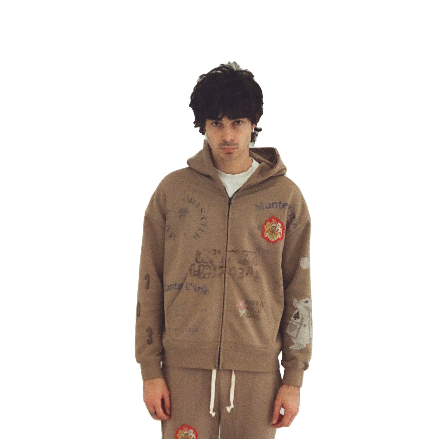 Monaco zip up hoodie