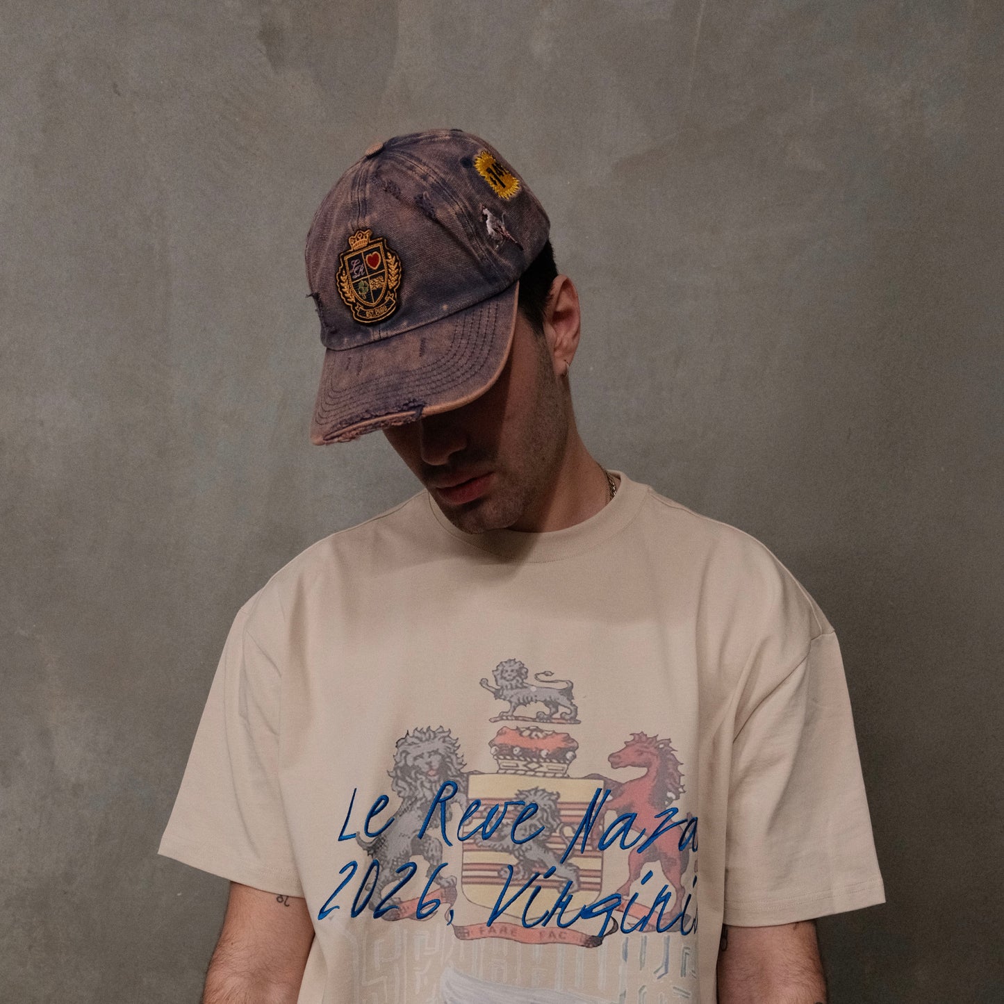 Vintage Distressed Artist Hat