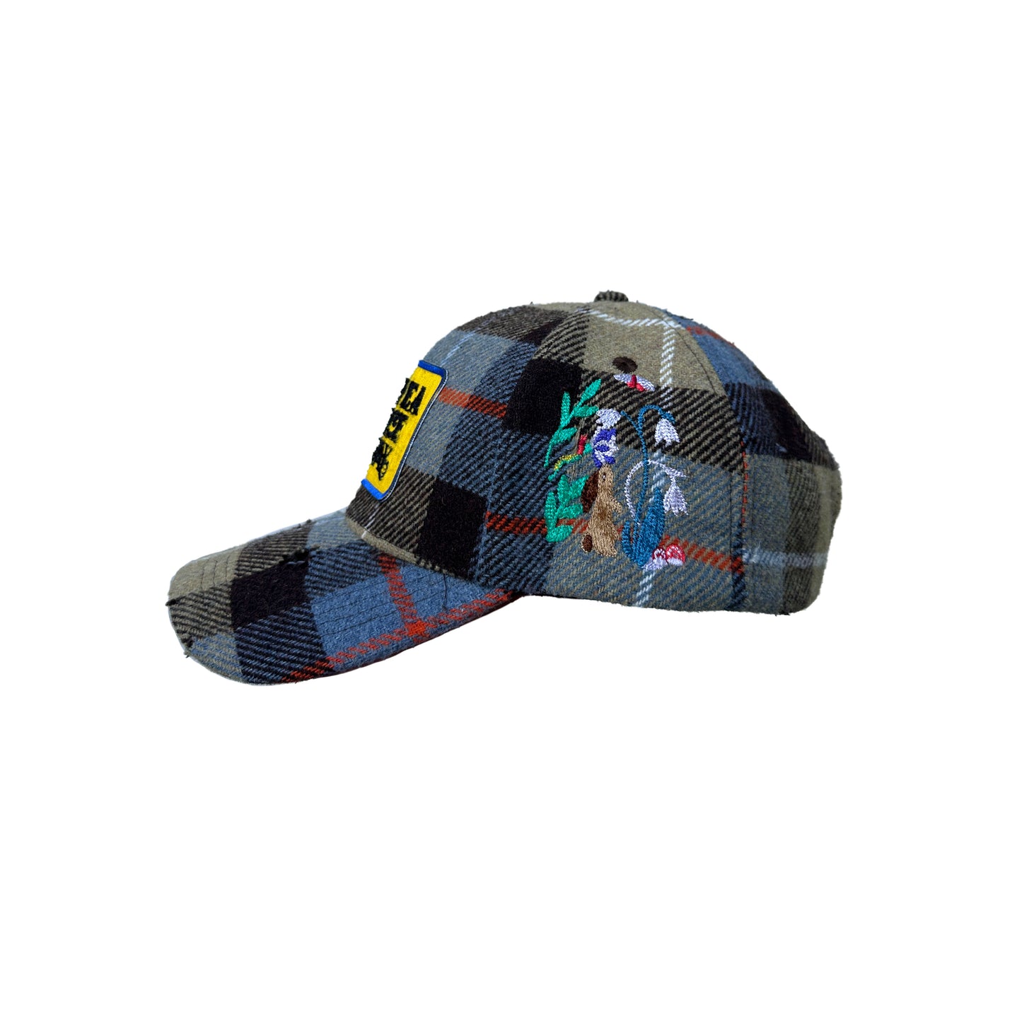 Vintage plaid hat