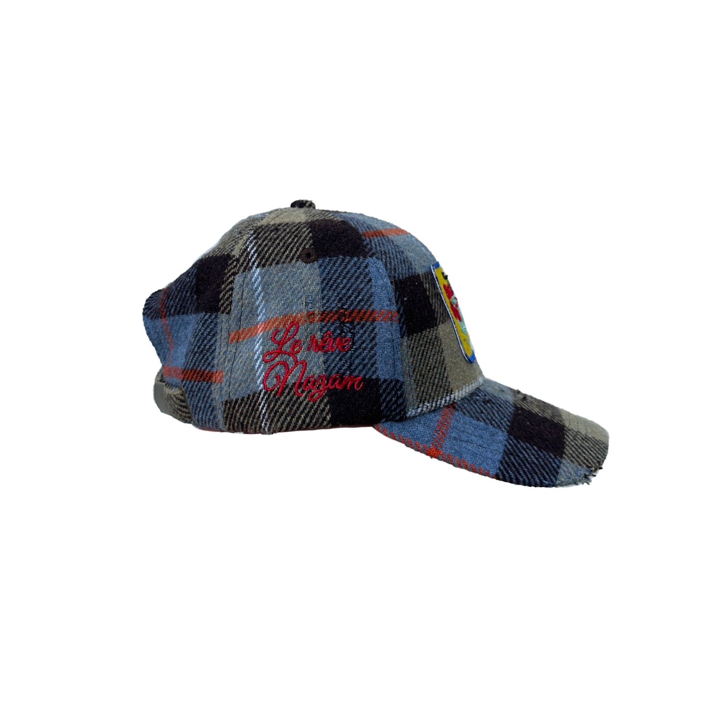 Vintage plaid hat