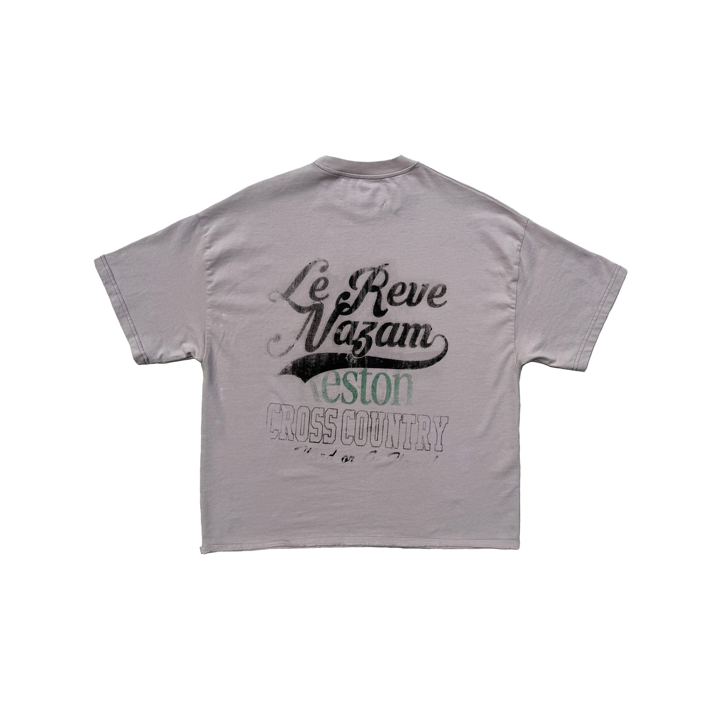 Washed Mauve Cropped Artist Tee