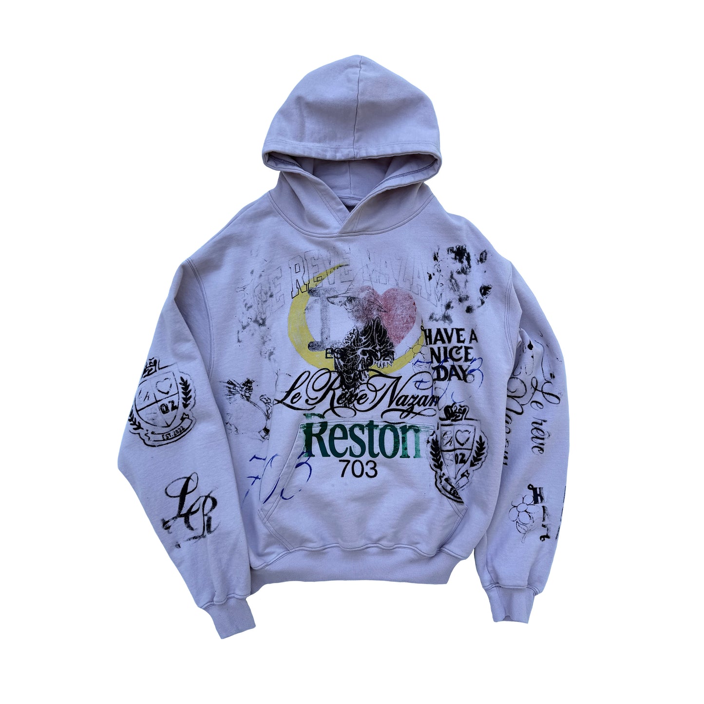 Lavender Artist Hoodie