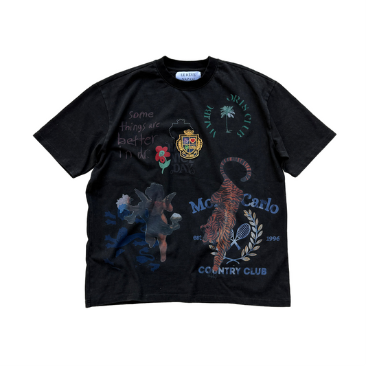 Black Vintage Artist tee