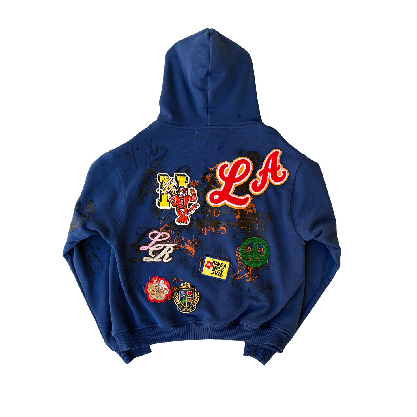 Navy Artist Hoodie
