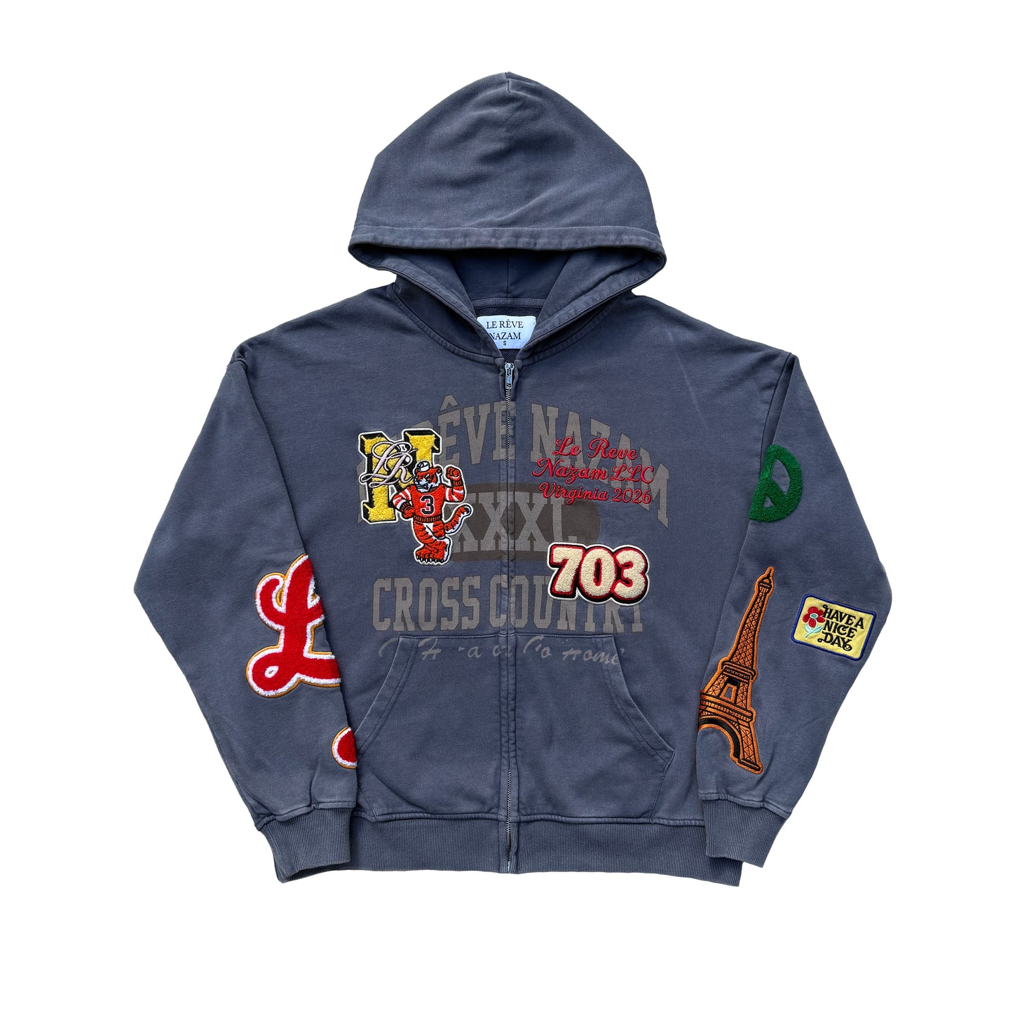 Varsity Artist Zip Up