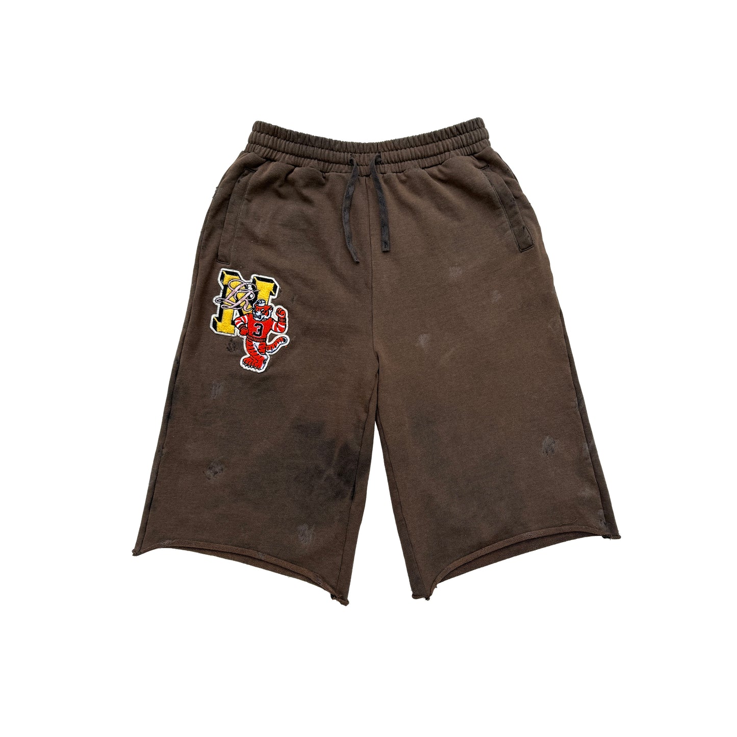 Vintage Varsity Baggy Sweat Shorts